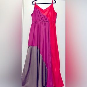 Mossimo - Flowy Color Block Maxi Dress
